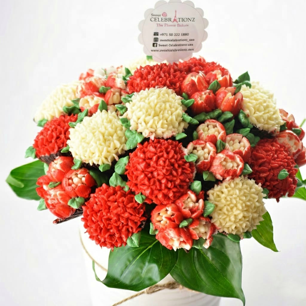 La Belle Cupcake flower Bouete