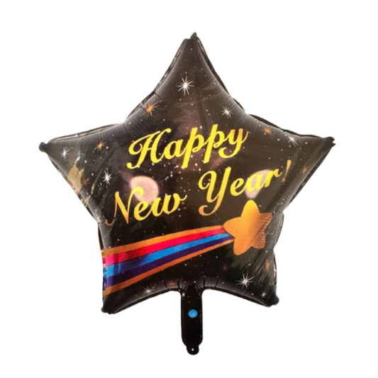 New Year Star Balloon 2