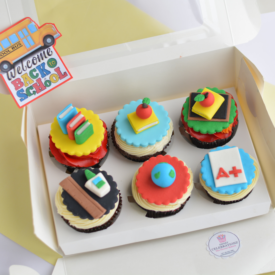 Back to School Cupcakes