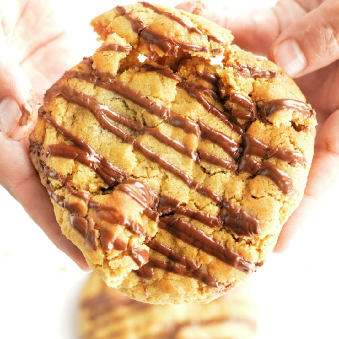 Chocolate Drizzle Cookies