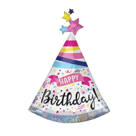 Party Hat Birthday Balloon