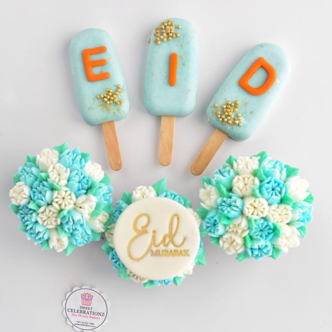 Eid Cupcakes and Cakepops Combo