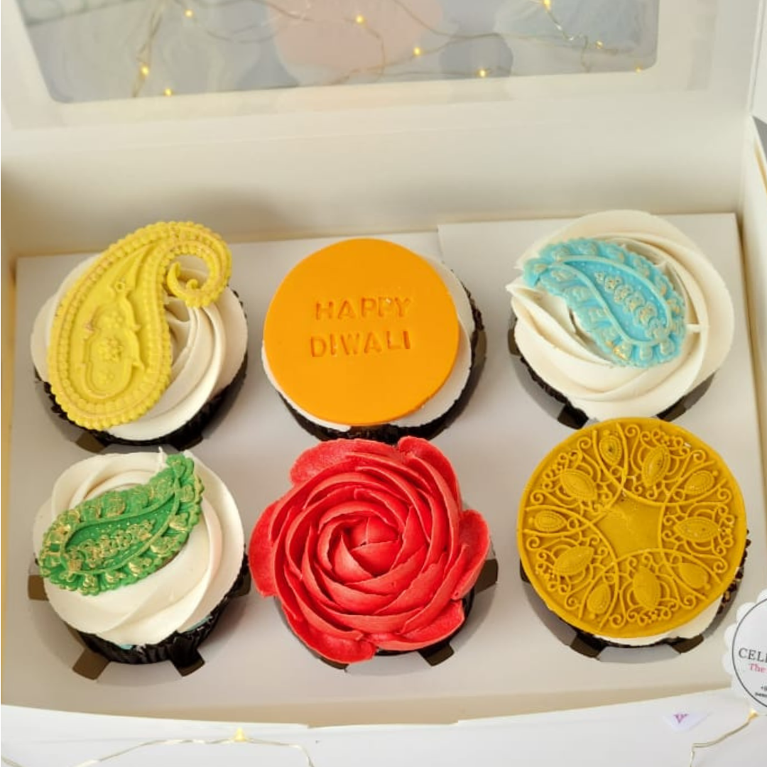 Diwali Cupcakes