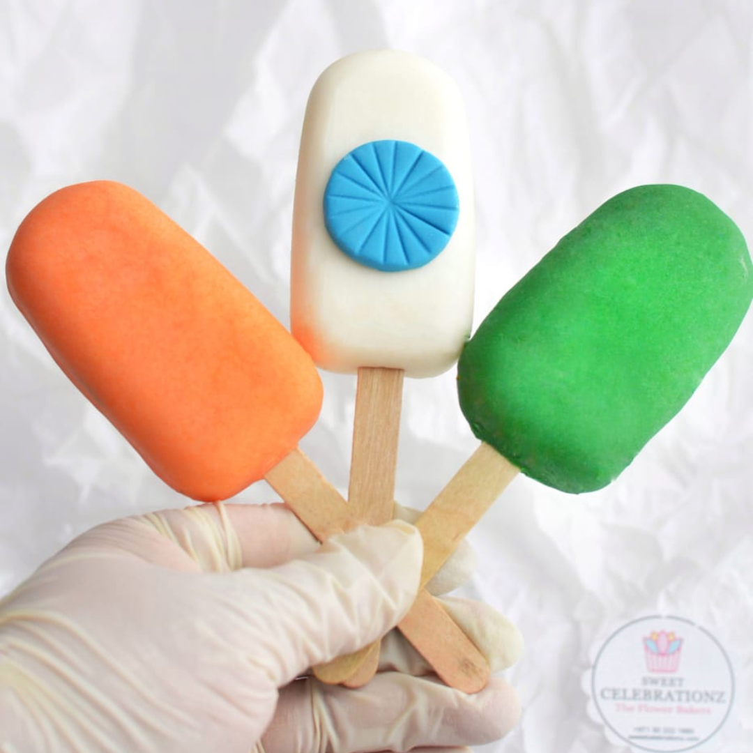 Indian Flag Cakepops