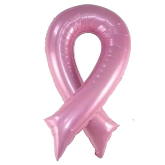 Pink Ribbon shaped balloon