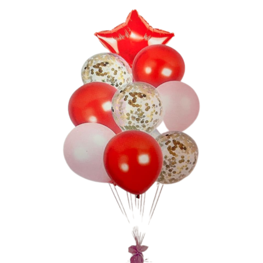Red Balloon Arrangement