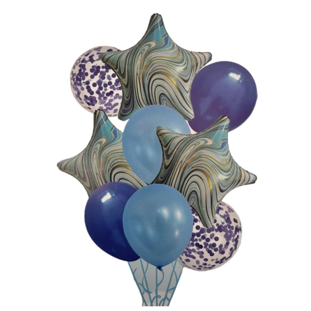 Blue Balloon Set