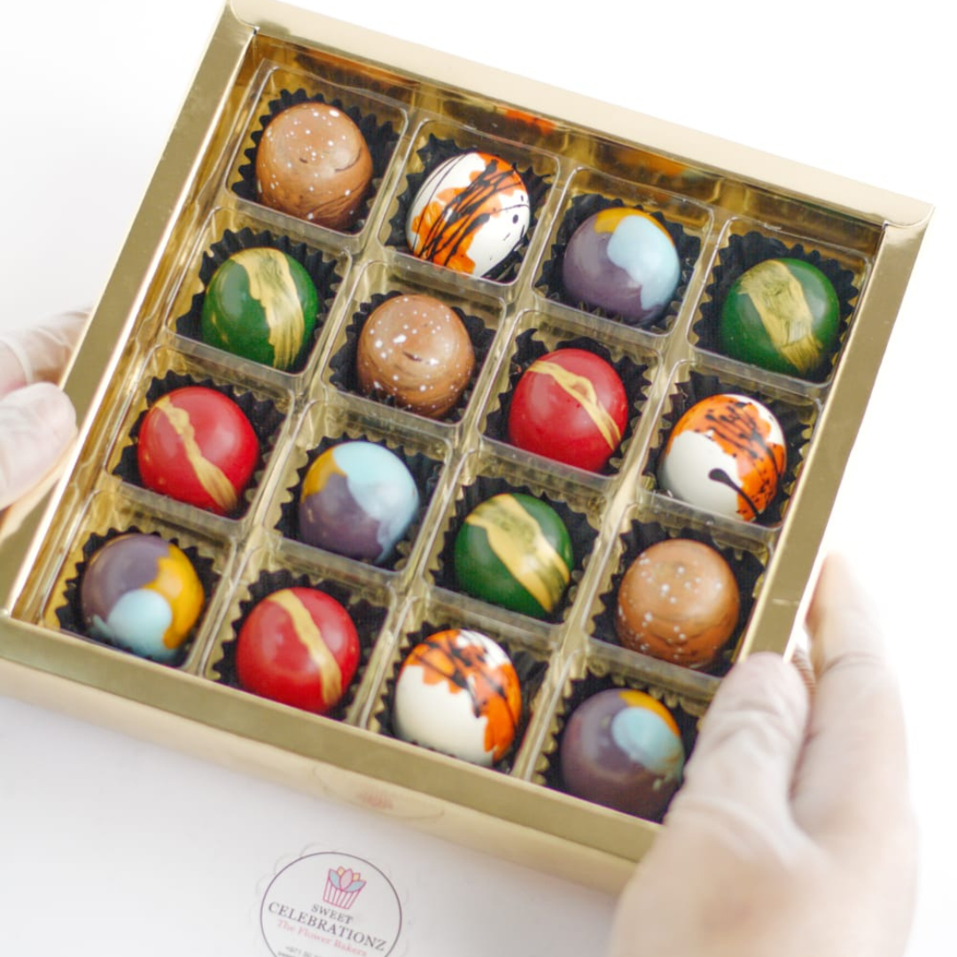 Assorted Box of 16 Premier Chocolates