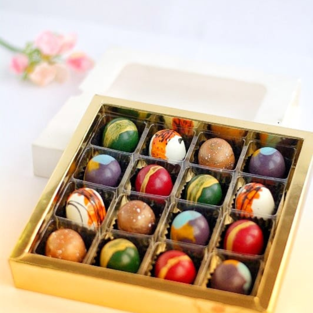 Assorted Box of 16 Premier Chocolates