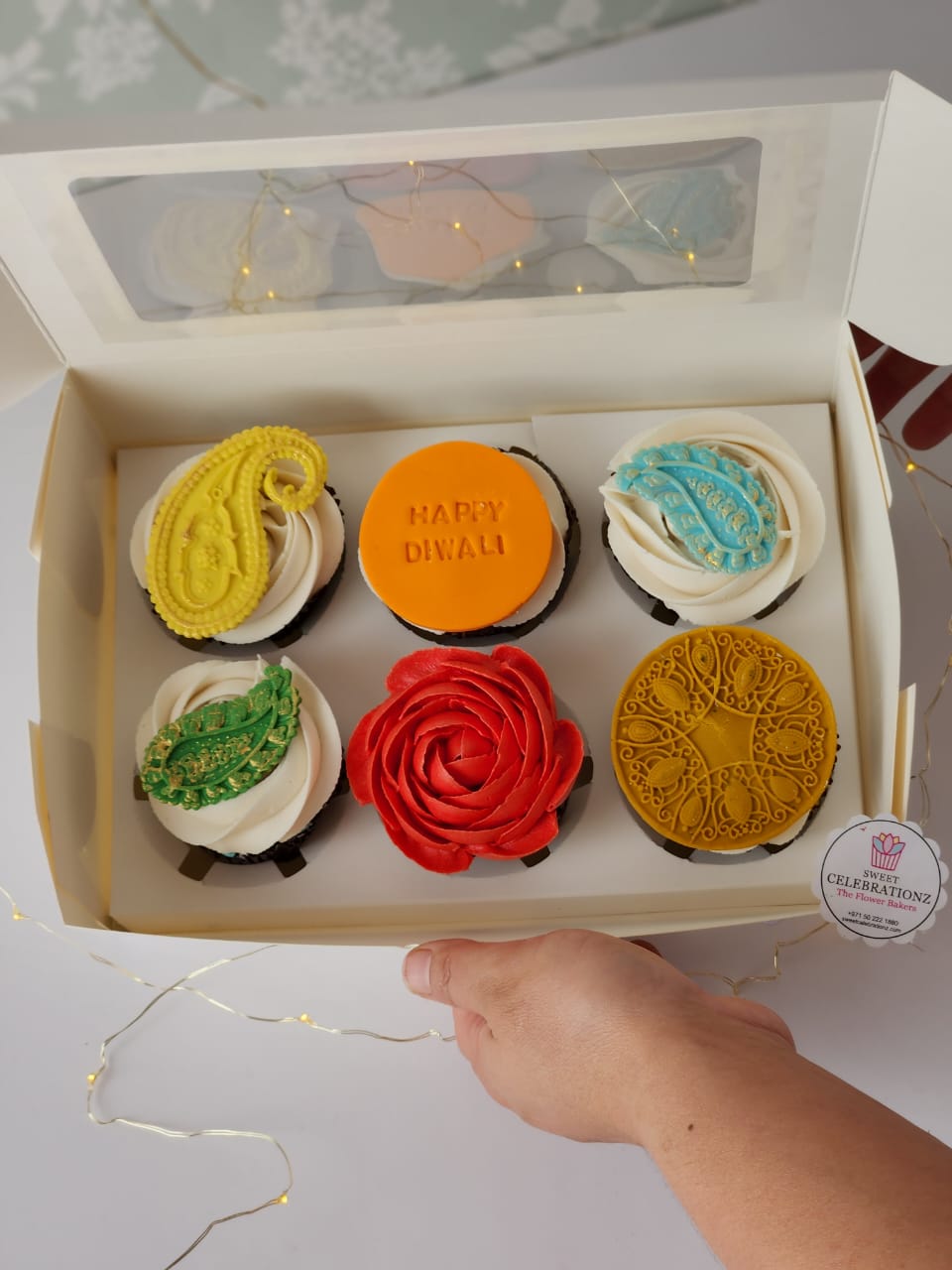 Diwali Cupcakes