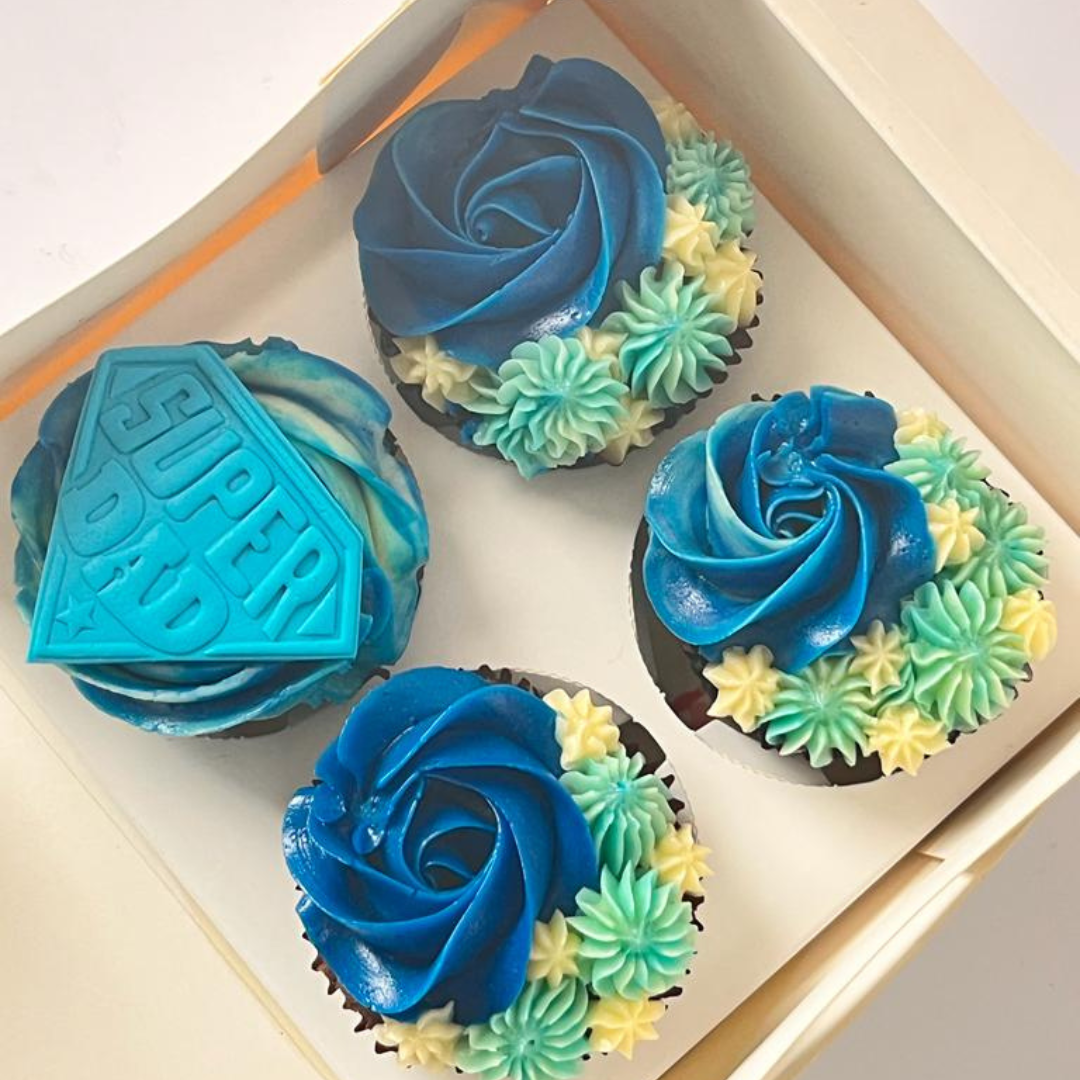 Super Dad Cupcakes
