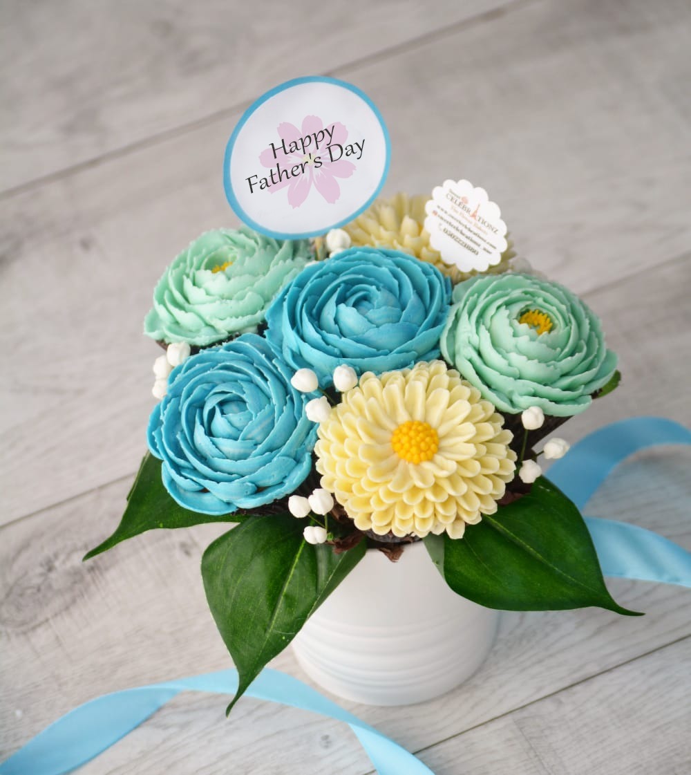Father's Day Cupcake Bouquet