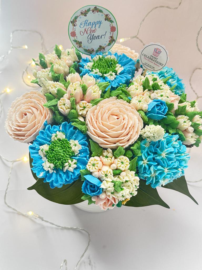 winter cupcakes, fall cupcake
