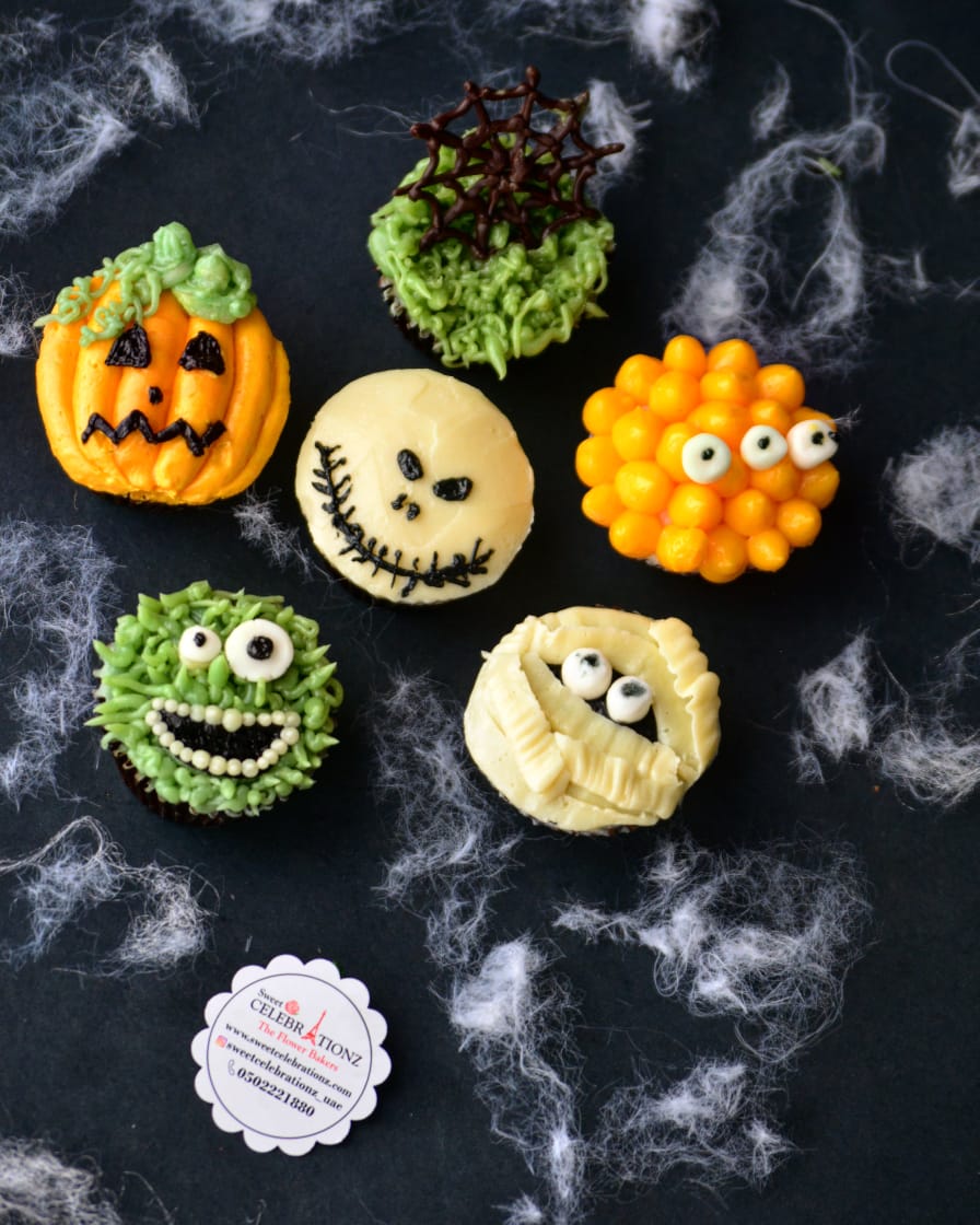 Halloween Individual Cupcakes - Sweet Celebrationz LLC