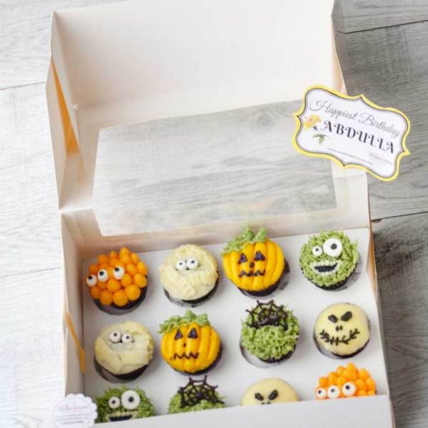 Halloween Individual Cupcakes - Sweet Celebrationz LLC
