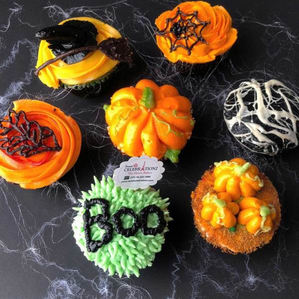 Halloween Individual Cupcakes 2 - Sweet Celebrationz LLC