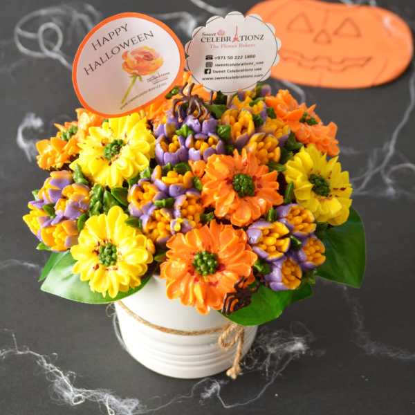 Halloween Special Cupcake Bouquet - Sweet Celebrationz LLC