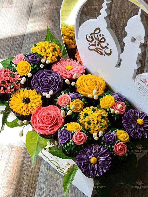 Hilal Cupcake Bouquet - Sweet Celebrationz LLC