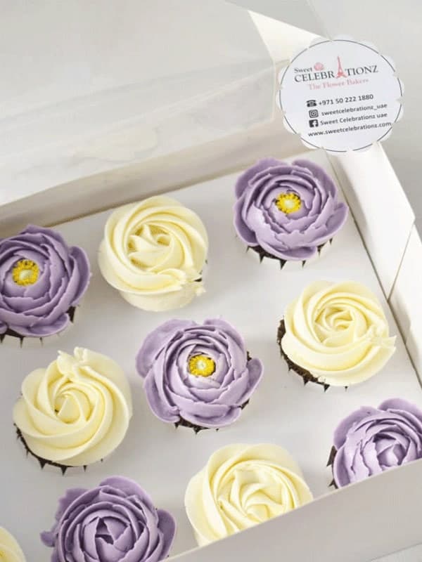 Flower Cupcakes.