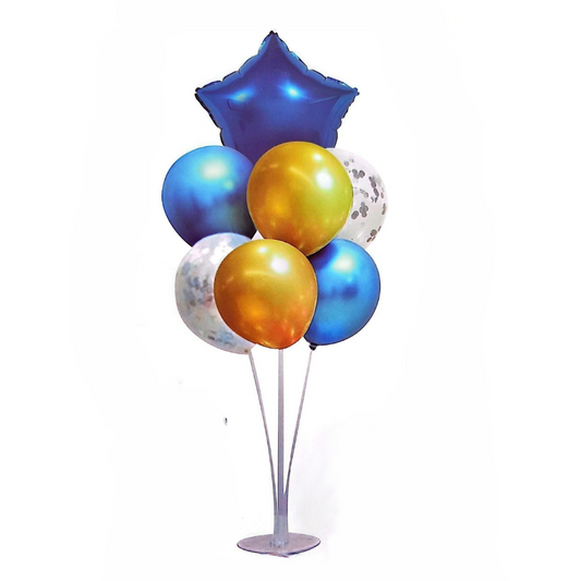Balloons on a stand (Blue Set)