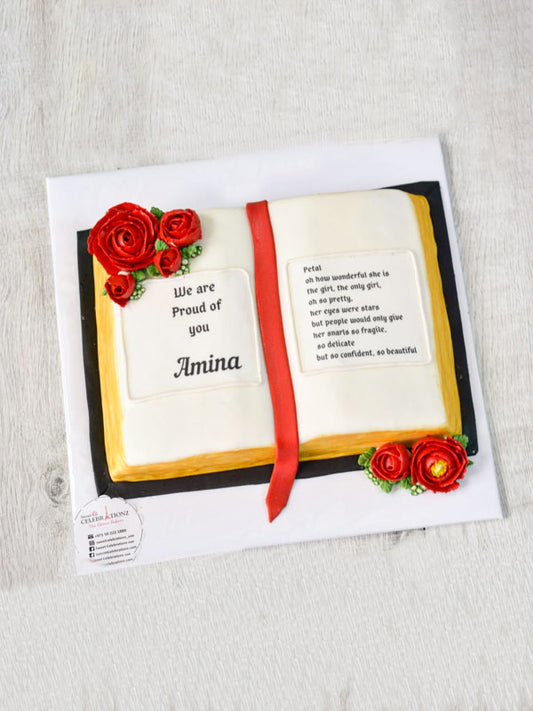Sweet Book Cake - Sweet Celebrationz LLC