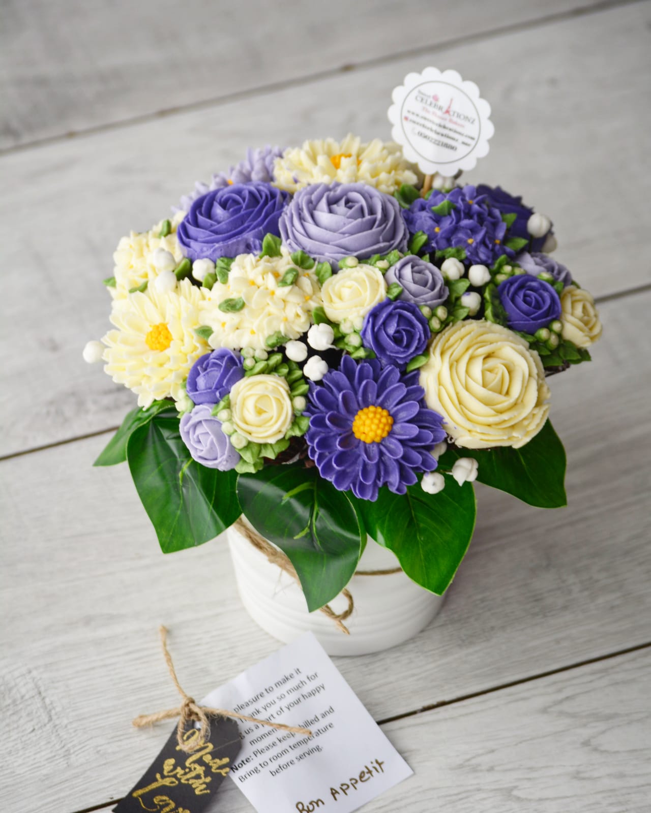 International Women's Day Cupcake Bouquet