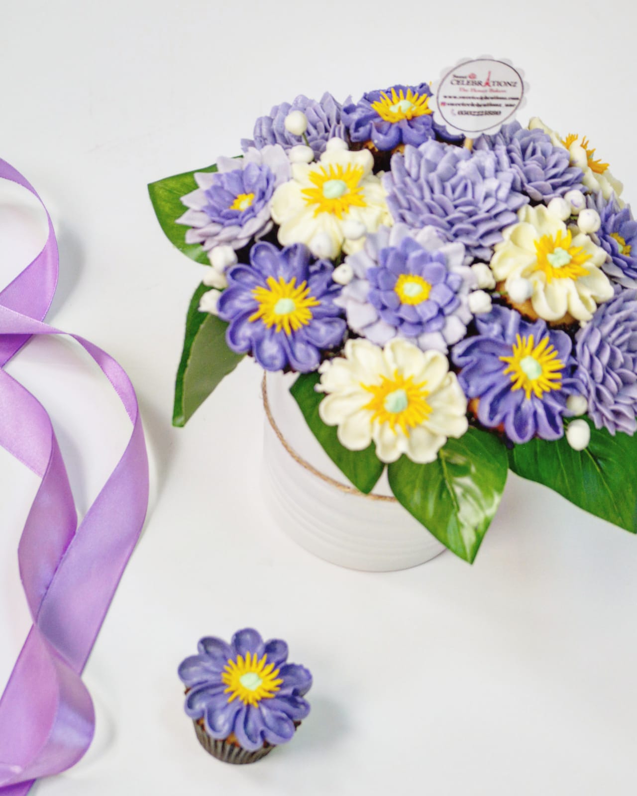International Women's Day Cupcake Bouquet