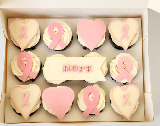 Breast Cancer Awareness Cupcakes - Sweet Celebrationz LLC