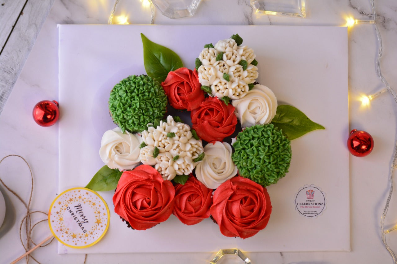 Christmas cupcakes