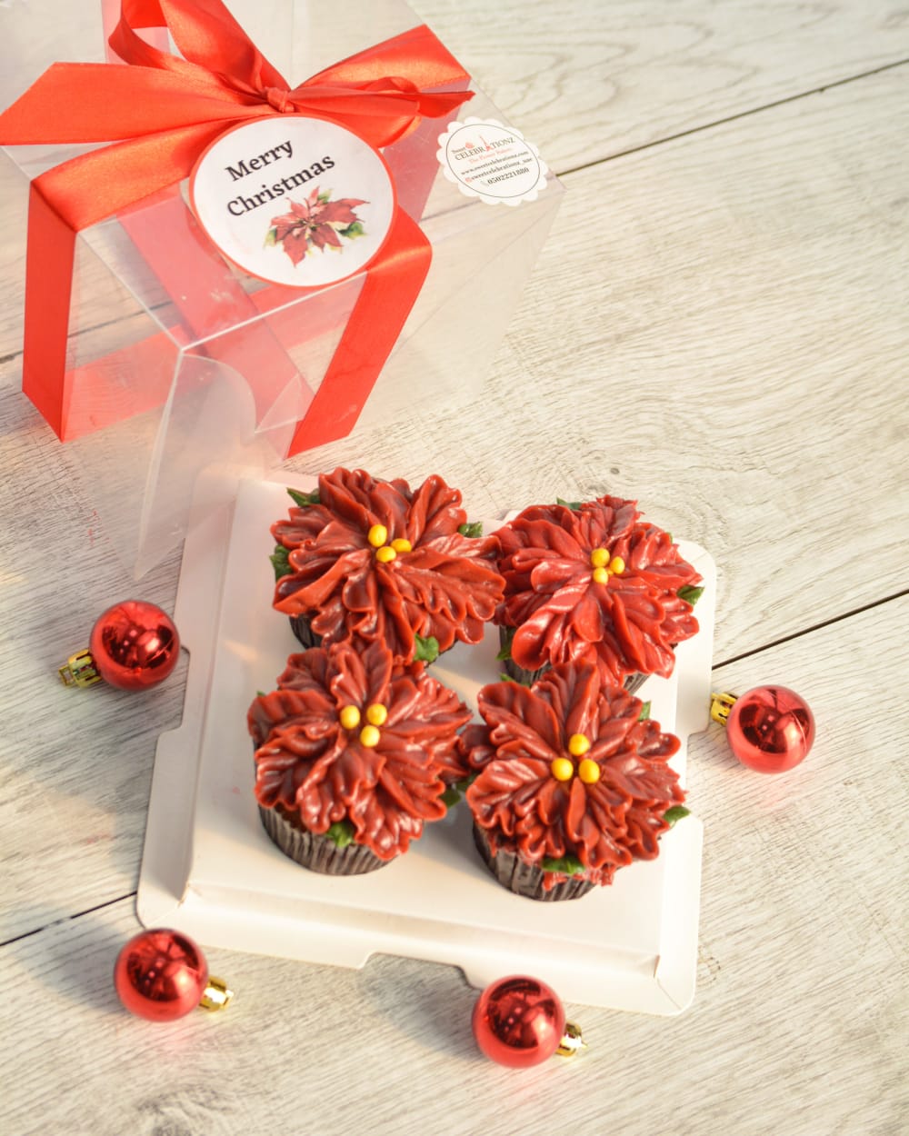 Christmas cupcakes