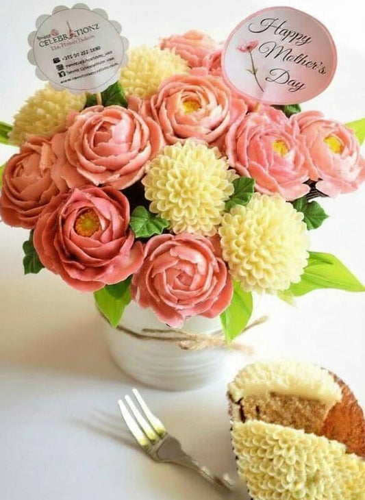 Mother's Special Cupcake Flower Bouquet