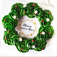 Christmas Wreath Cupcake Arrangement