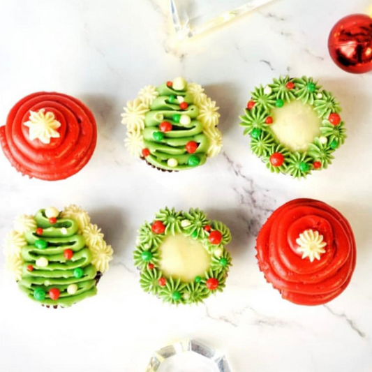 Christmas Celebration Cupcakes