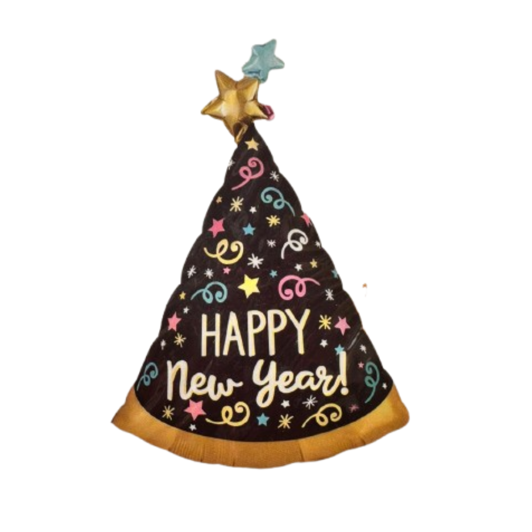 New Year Party Hat Balloon