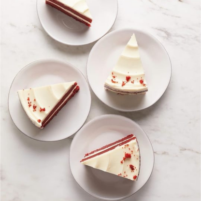 Red Velvet Cake with Vanilla Cream Filling