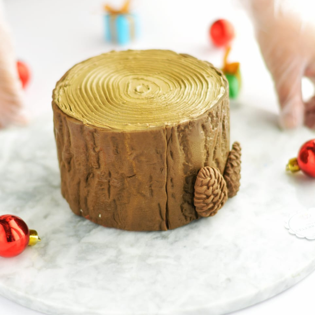 Christmas log Cake