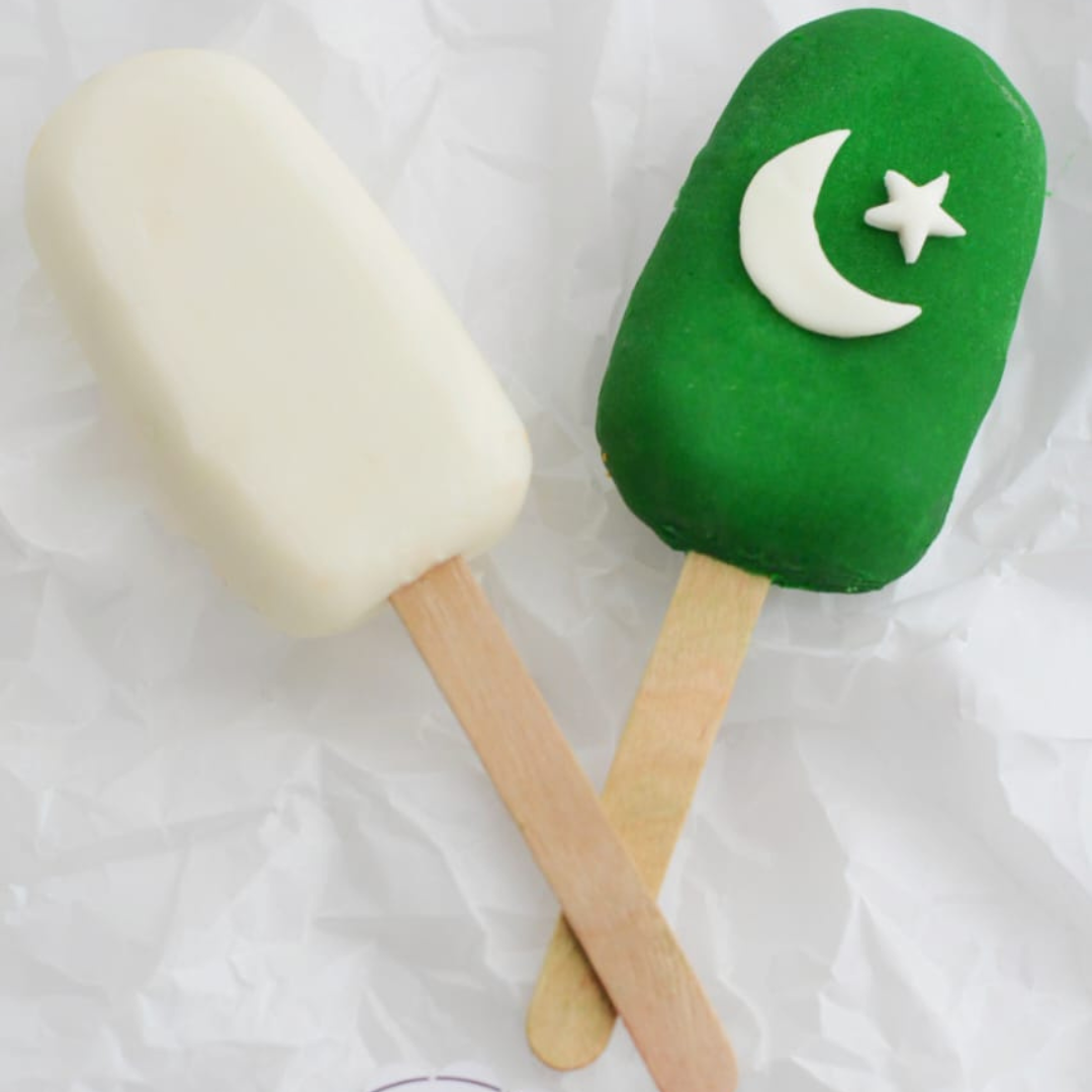 Pakistan Flag Cakepops