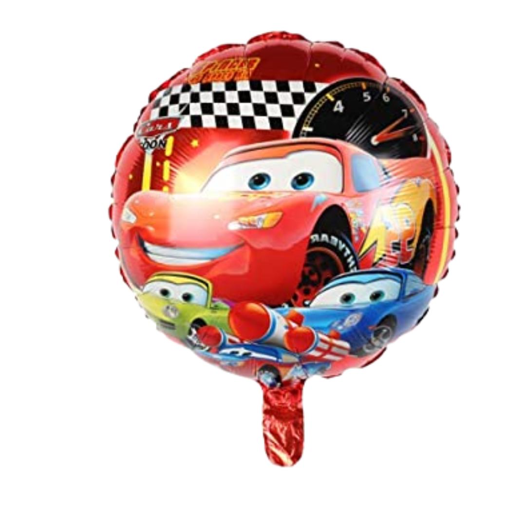 Cartoon Red Car Balloon