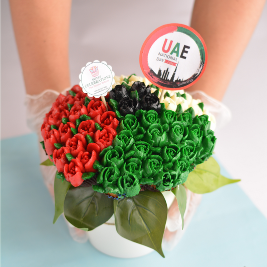 UAE National Day Cupcake Bouquet