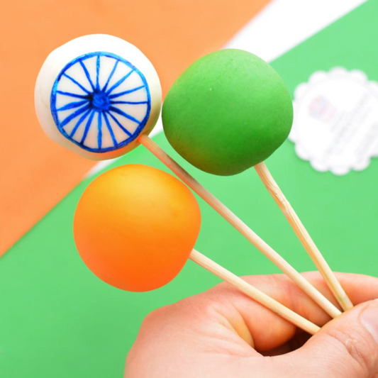 Indian Flag Cakepops