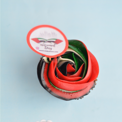 UAE National Day cupcake