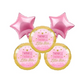 Pink Baby Celebration Balloon Set