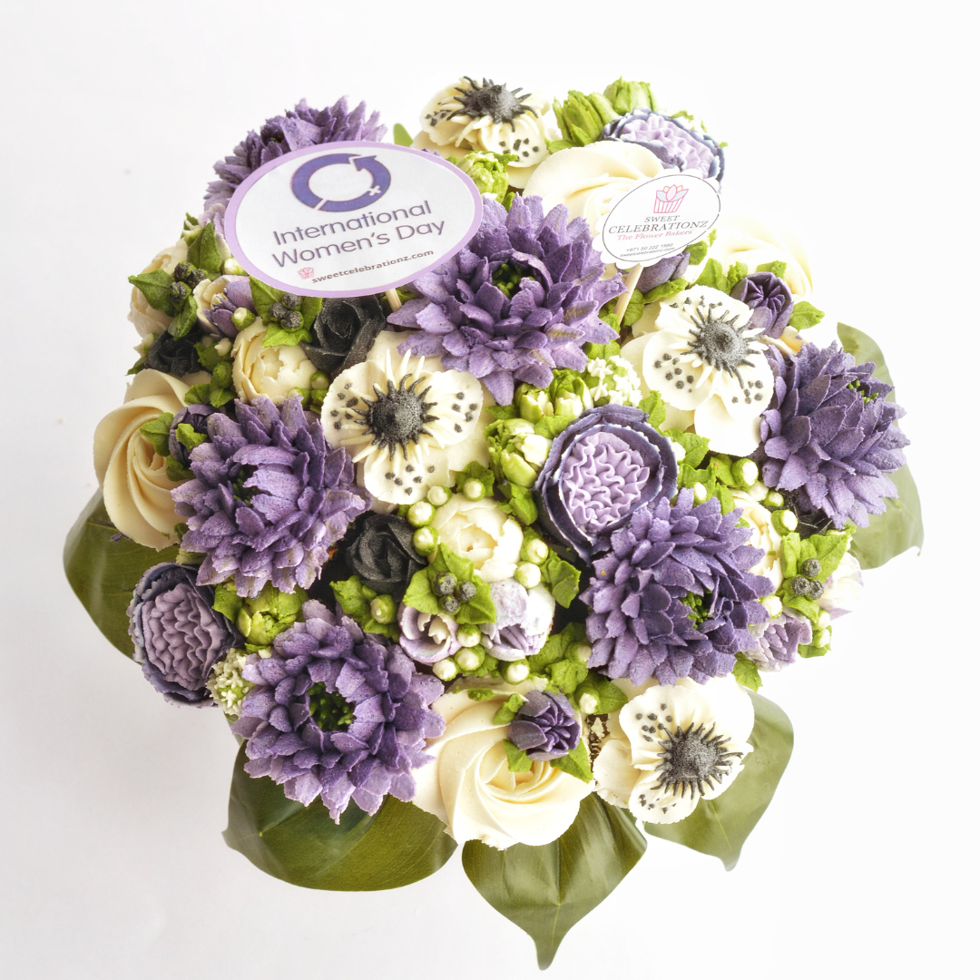 International Women's Day Cupcake Bouquet