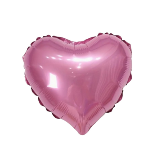 Pink heart balloon