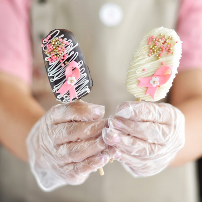 Pink October Cakepops