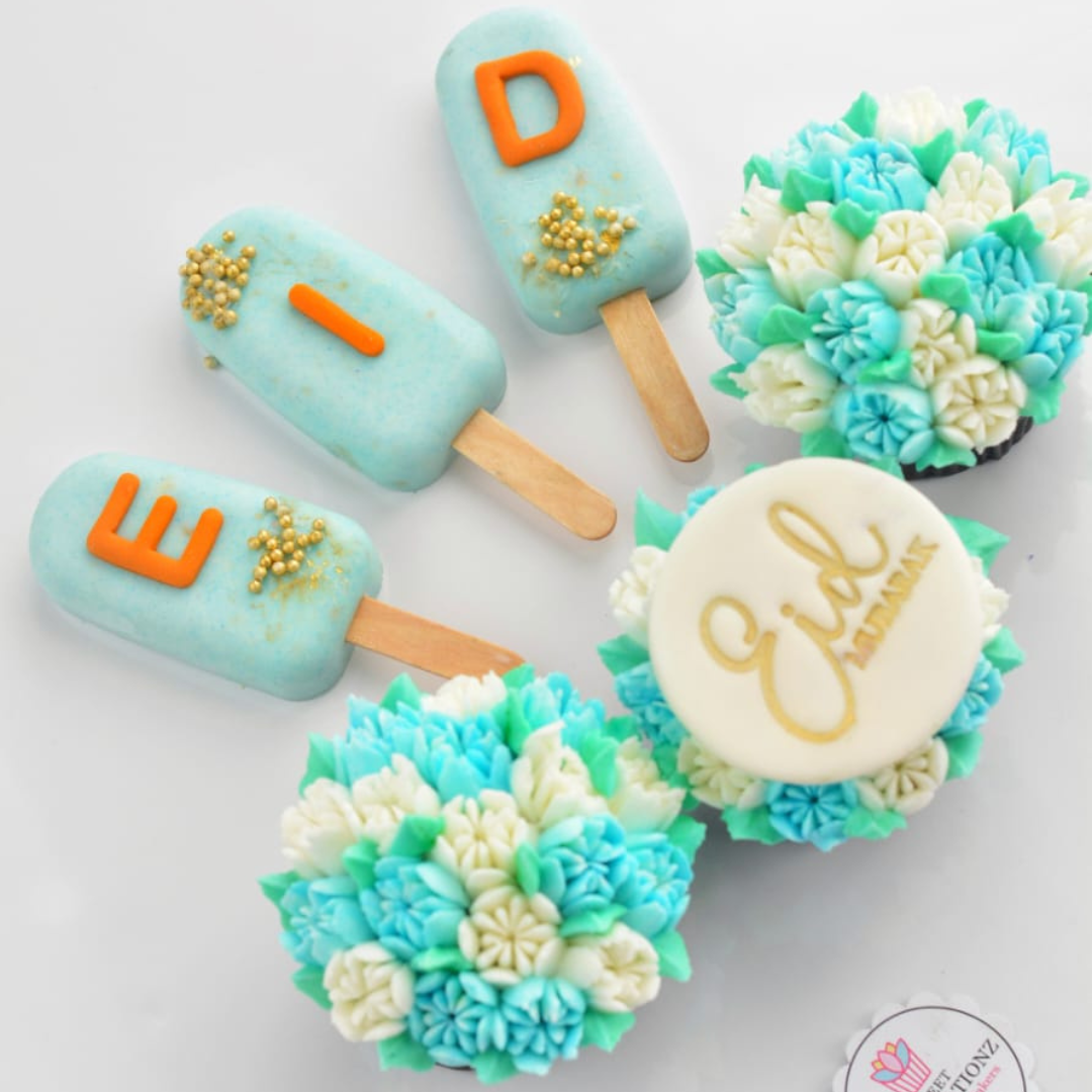Eid Cupcakes and Cakepops Combo