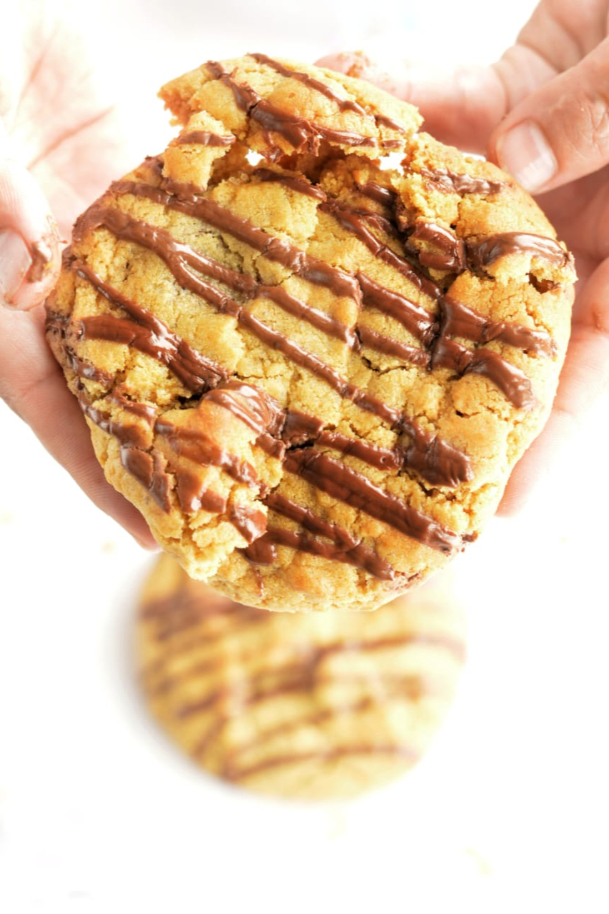 Chocolate Drizzle Cookies