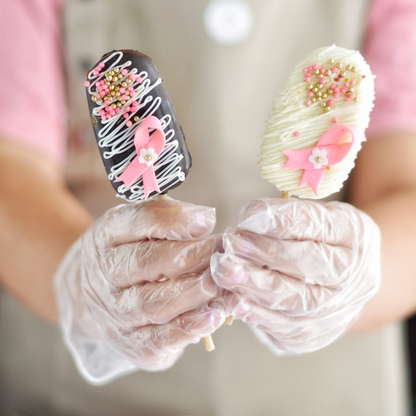 Pink October Cakepops