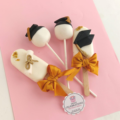 Graduation Cakesicles and Cakepops