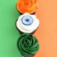 Indian Flag Cupcakes